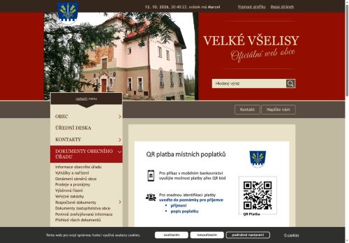 Zobrazit webové stránky Obecní úřad Velké Všelisy