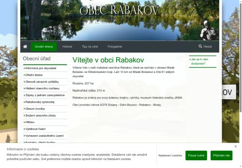 Zobrazit webové stránky Obecní úřad Rabakov