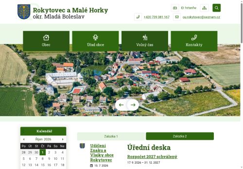 Zobrazit webové stránky Obecní úřad Rokytovec