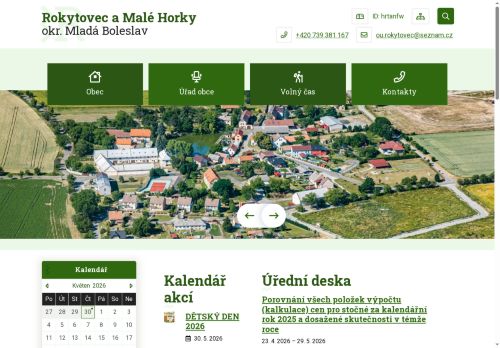 Zobrazit webové stránky Obecní úřad Rokytovec