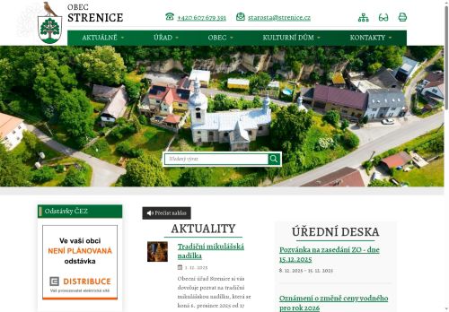 Zobrazit webové stránky Obecní úřad Strenice