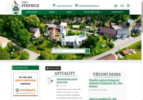Zobrazit webové stránky Obecní úřad Strenice