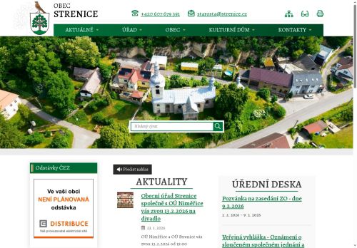 Zobrazit webové stránky Obecní úřad Strenice