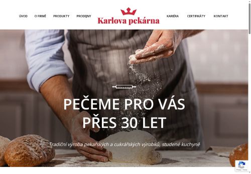 Webové stránky ADW FOOD s.r.o., Tišnov