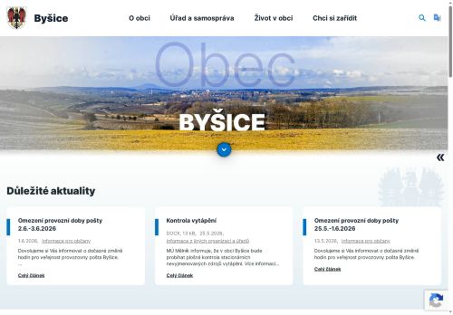 Zobrazit webové stránky Obecní úřad Byšice