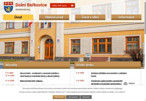 Zobrazit webové stránky Obecní úřad Dolní Beřkovice