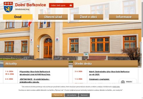 Zobrazit webové stránky Obecní úřad Dolní Beřkovice