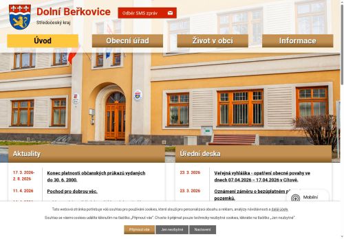 Zobrazit webové stránky Obecní úřad Dolní Beřkovice