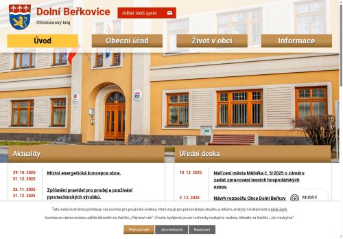 Zobrazit webové stránky Obecní úřad Dolní Beřkovice