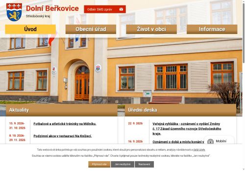 Zobrazit webové stránky Obecní úřad Dolní Beřkovice
