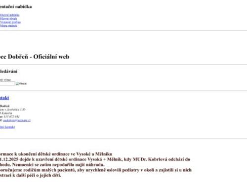 Obecní úřad Dobřeň