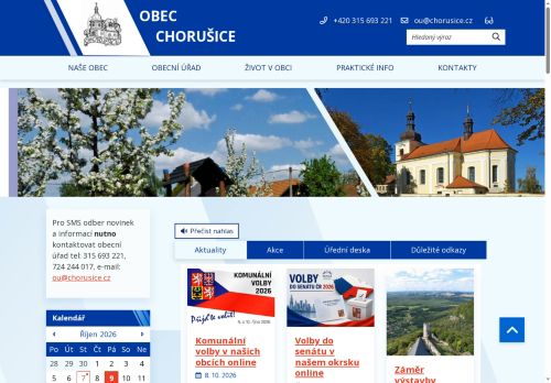 Zobrazit webové stránky Obecní úřad Chorušice
