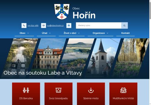 Zobrazit webové stránky Obecní úřad Hořín