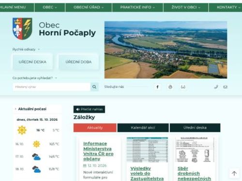 Obecní úřad Horní Počaply