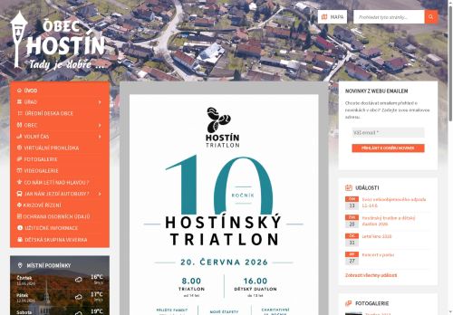 Zobrazit webové stránky Obecní úřad Hostín