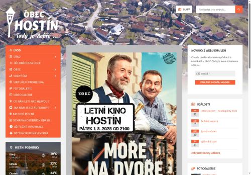 Zobrazit webové stránky Obecní úřad Hostín