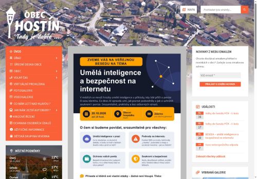 Zobrazit webové stránky Obecní úřad Hostín