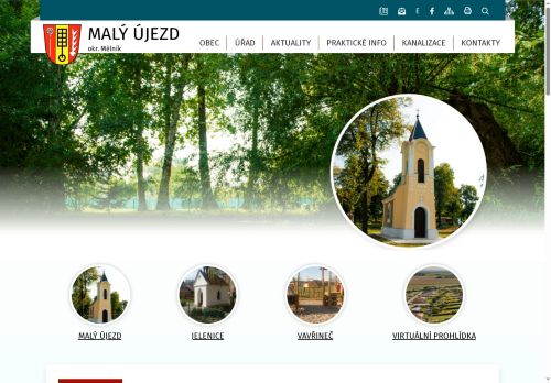 Zobrazit webové stránky Obecní úřad Malý Újezd