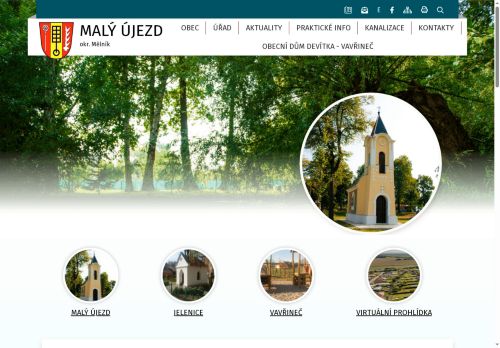 Zobrazit webové stránky Obecní úřad Malý Újezd