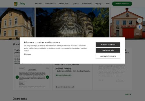 Zobrazit webové stránky Obecní úřad Želízy