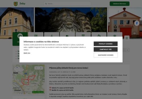 Zobrazit webové stránky Obecní úřad Želízy