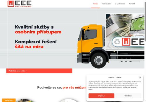 WEEE, a.s. nabízí práci na pozici Skladník/ce v obci Slaný