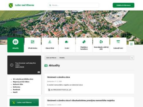 Obecní úřad Lužec nad Vltavou