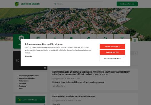 Zobrazit webové stránky Obecní úřad Lužec nad Vltavou