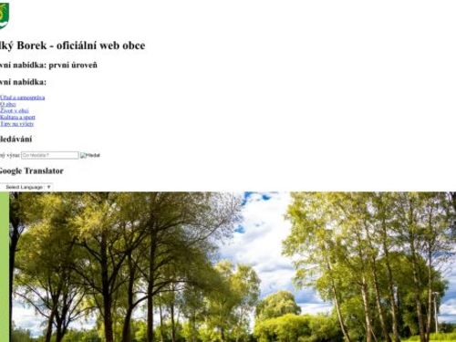 Obecní úřad Velký Borek