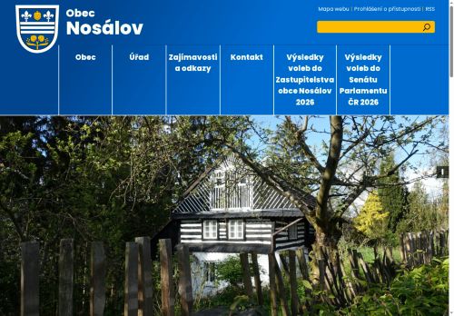 Zobrazit webové stránky Obecní úřad Nosálov