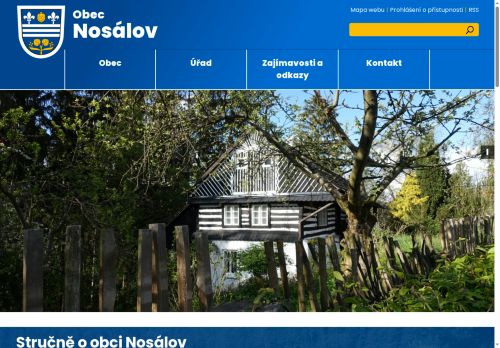 Zobrazit webové stránky Obecní úřad Nosálov