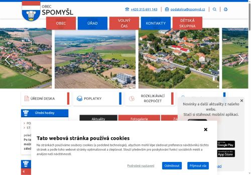 Zobrazit webové stránky Obecní úřad Spomyšl