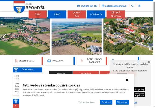 Zobrazit webové stránky Obecní úřad Spomyšl
