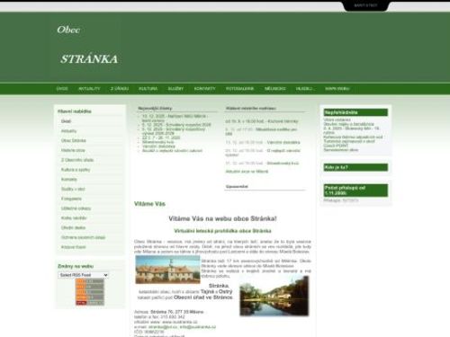 Obecní úřad Stránka