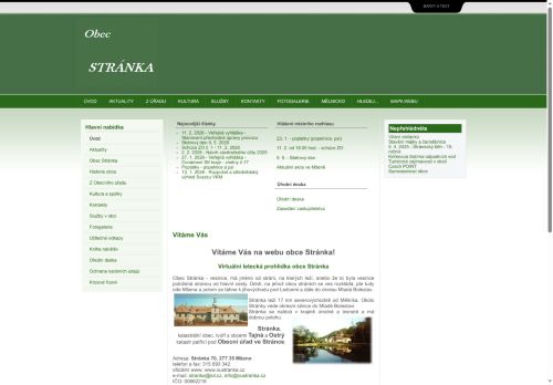 Zobrazit webové stránky Obecní úřad Stránka