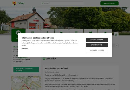 Zobrazit webové stránky Obecní úřad Střemy