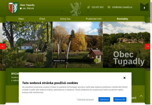 Zobrazit webové stránky Obecní úřad Tupadly