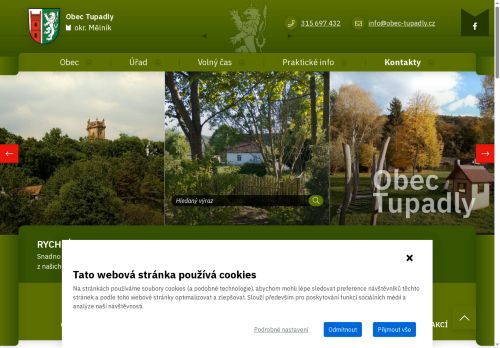 Zobrazit webové stránky Obecní úřad Tupadly