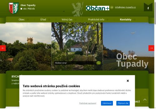 Zobrazit webové stránky Obecní úřad Tupadly