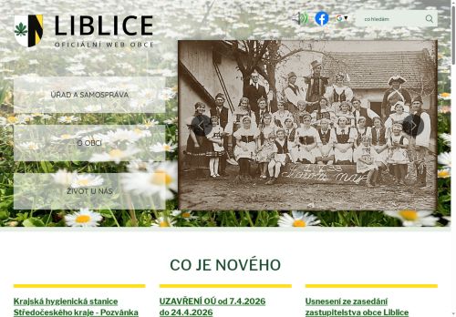 Zobrazit webové stránky Obecní úřad Liblice