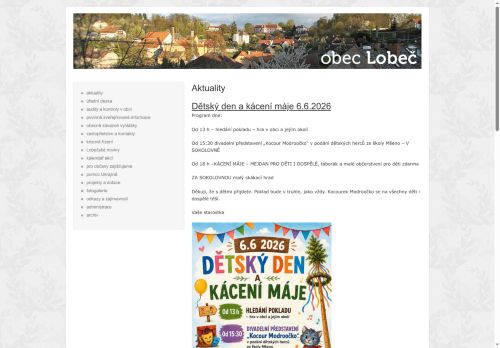 Zobrazit webové stránky Obecní úřad Lobeč