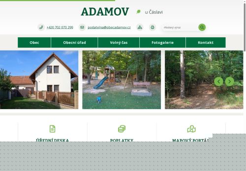 Zobrazit webové stránky Obecní úřad Adamov