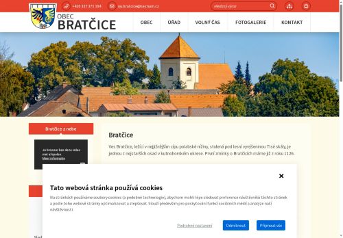 Zobrazit webové stránky Obecní úřad Bratčice