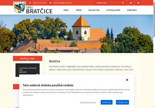 Zobrazit webové stránky Obecní úřad Bratčice