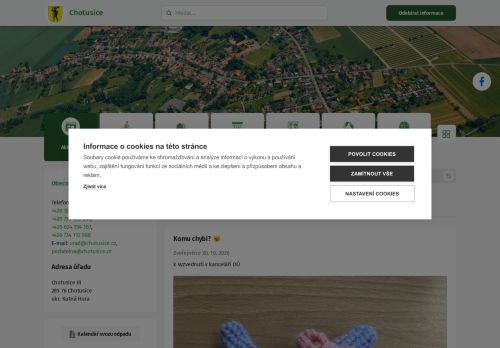 Zobrazit webové stránky Obecní úřad Chotusice