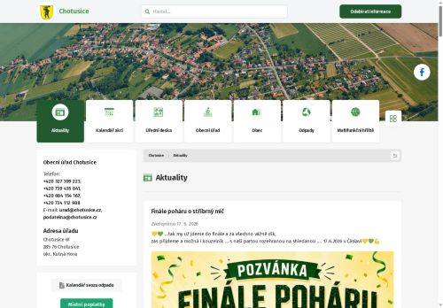 Zobrazit webové stránky Obecní úřad Chotusice