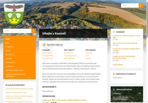 Zobrazit webové stránky Obecní úřad Kanina