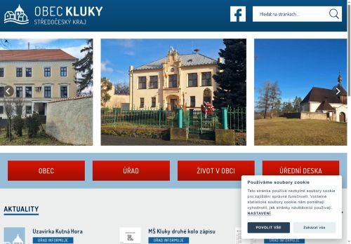 Zobrazit webové stránky Obecní úřad Kluky