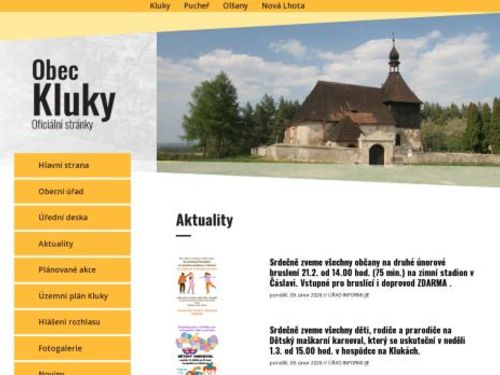 Obecní úřad Kluky