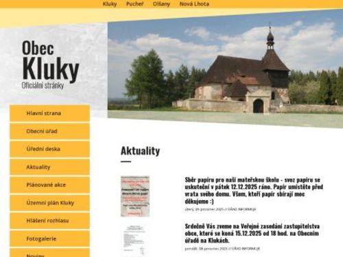 Obecní úřad Kluky